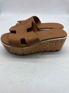 Pre-Owned Hermes Tan Size 6 Eze 30 Sandal Sandals | True Fashionistas.
