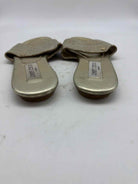 Pre-Owned Jimmy Choo Gold Size 9 Mule Sandals | True Fashionistas.