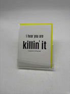 Killin It Greeting Card | True Fashionistas.