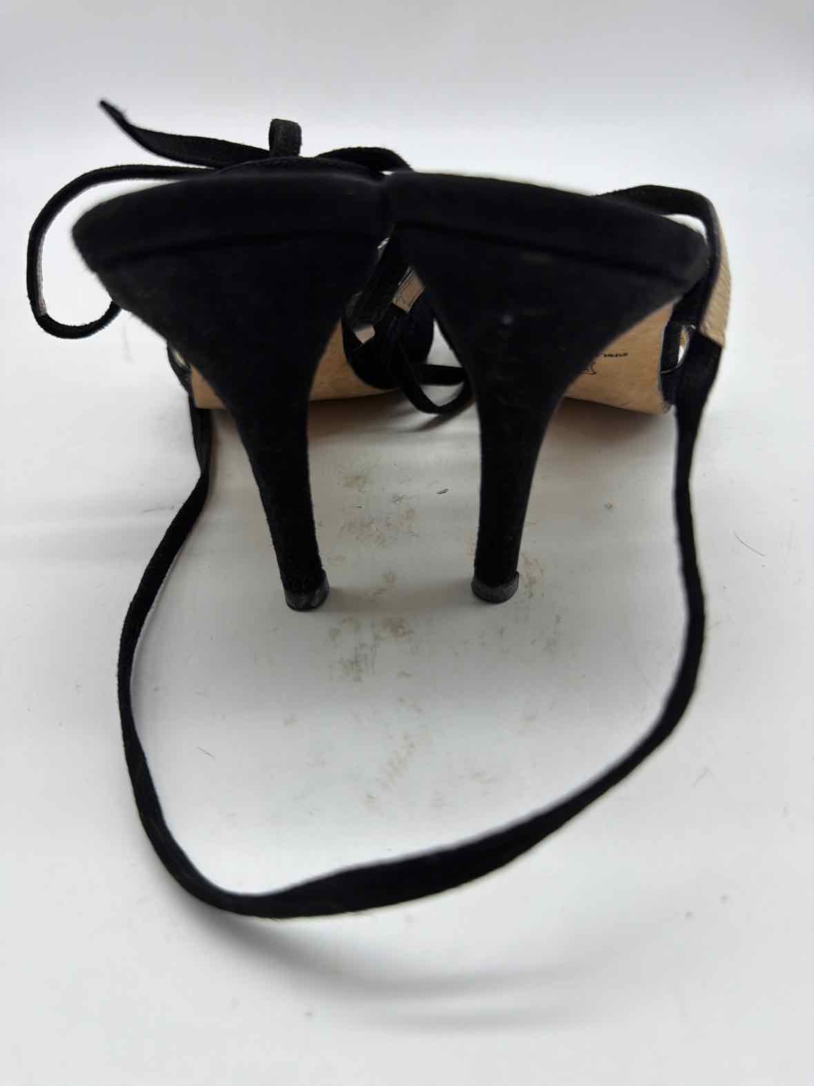 Pre-Owned Manolo Blahnik Black Size 36 Strappy Heels | True Fashionistas.