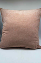 Peach Fabric Pillow W/Gold Zipper | True Fashionistas.