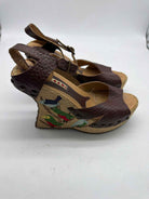 Pre-Owned Marni Brown Size 37 Wedge Heels | True Fashionistas.