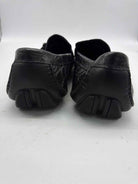 Pre-Owned Salvatore Ferragamo Black 9.5 Slip On Men's Dress Shoes | True Fashionistas.