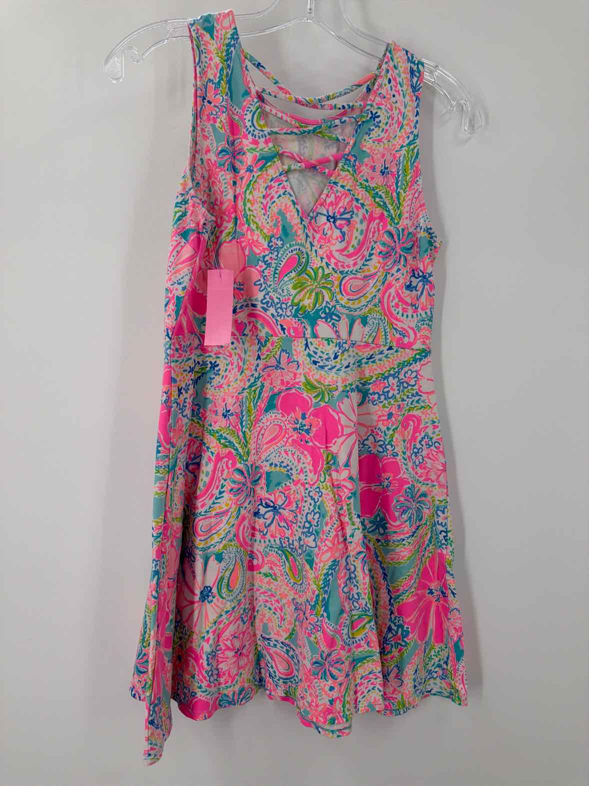 Pre-Owned Lilly Pulitzer Pink Child Size 16 Girl's Dress | True Fashionistas.
