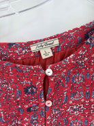 Pre-Owned Lucky Brand Red Size Large Short Sleeveless Dress | True Fashionistas.