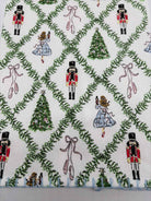 White Christmas Lattice Pattern Towel | True Fashionistas.