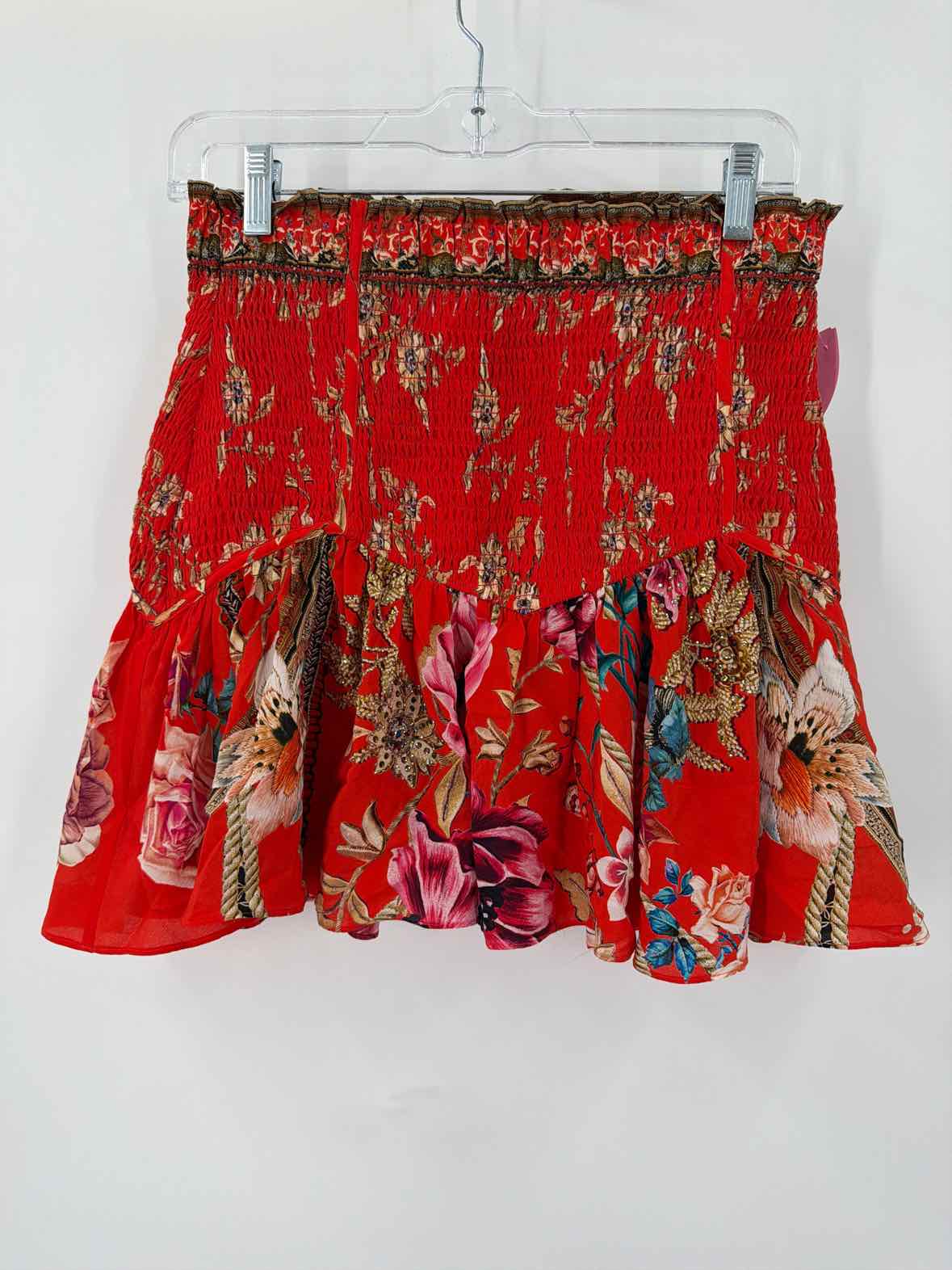 Pre-Owned Camilla Red Size Small Mini Skirt | True Fashionistas.