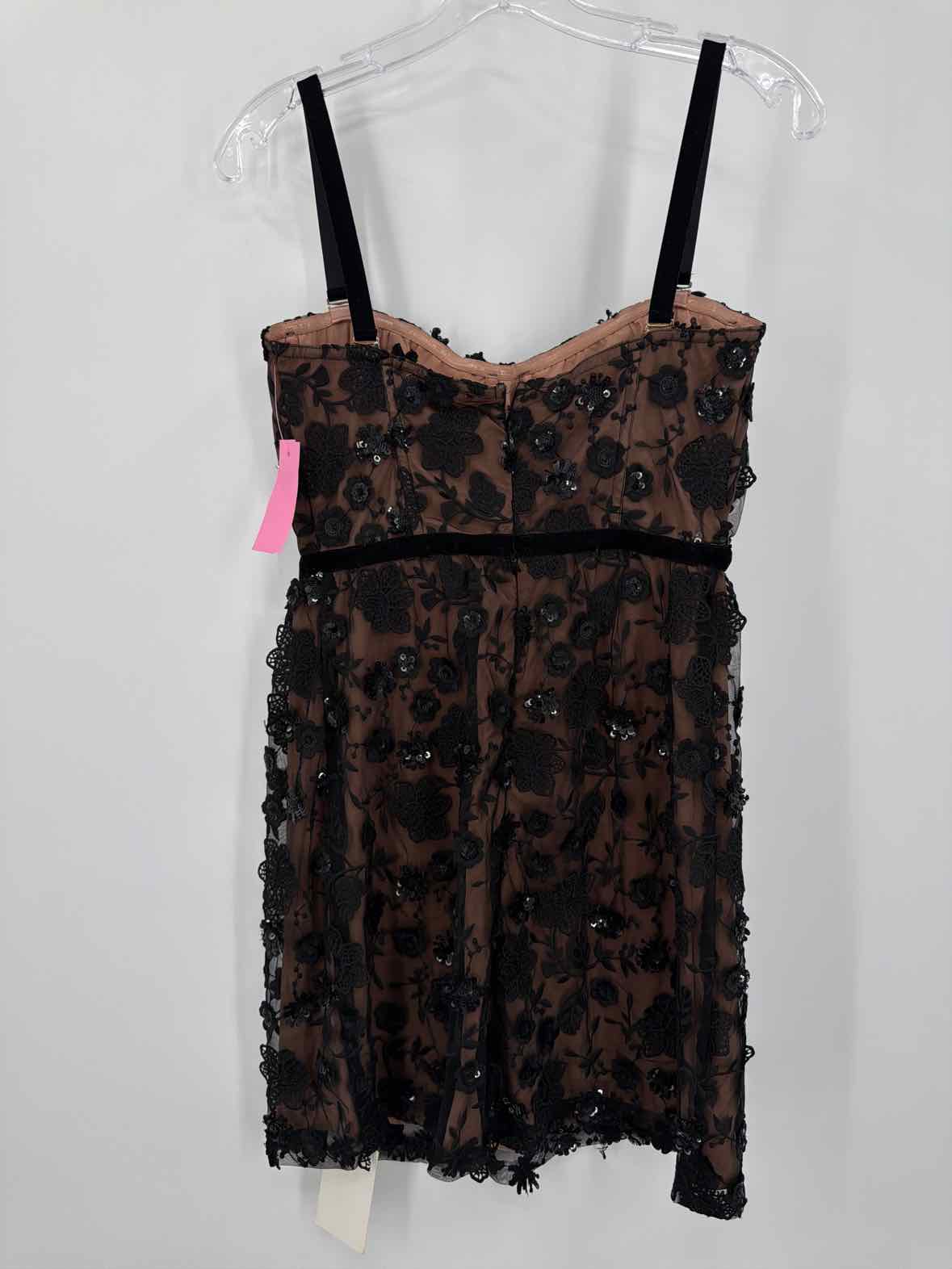 For Love & Lemons Black Size Medium Lace Cocktail Short Sleeveless Dress | True Fashionistas.