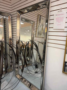 Silver Beveled Mirror | True Fashionistas.