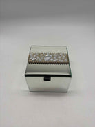 Mirrored Box With Faux Crystals | True Fashionistas.