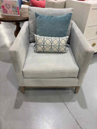 McCreary Modern Blue Fabric Living Room Chair | True Fashionistas.