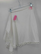 Pre-Owned Lilly Pulitzer White Size M/L Skirt Coverup | True Fashionistas.