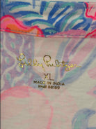 Pre-Owned Lilly Pulitzer Pink Size XL Short Strapless Dress | True Fashionistas.
