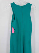 Pre-Owned Belle Badgley Mischka Blue Size 10 Long Sleeveless Dress | True Fashionistas.
