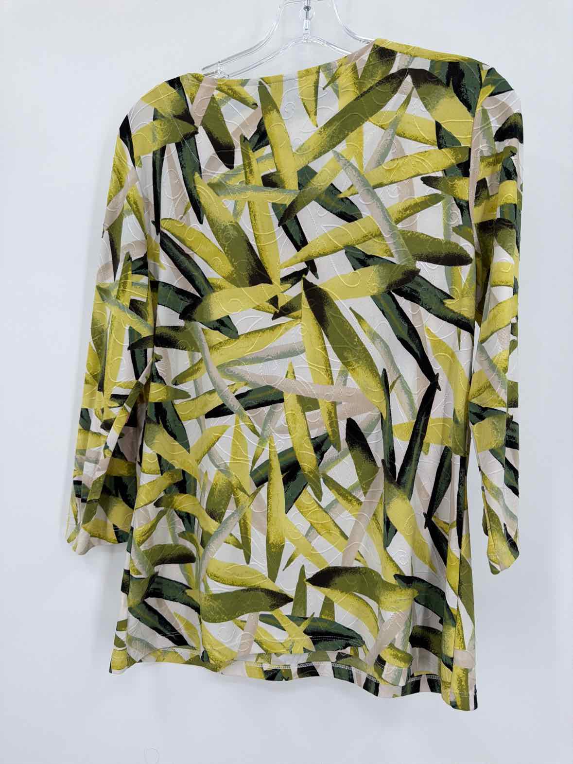 Pre-Owned JM Collection Green Size Small Blouse | True Fashionistas.