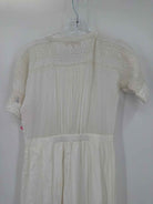 Pre-Owned Love Shack Fancy White Size XS Long Short Sleeve Dress | True Fashionistas.