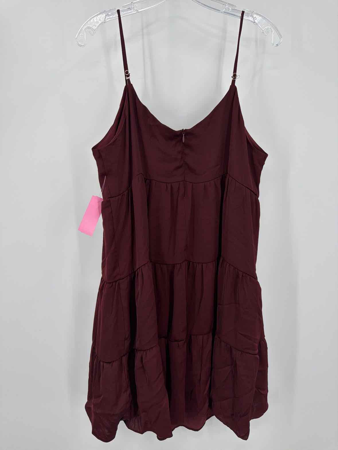 Pre-Owned As U Wish Purple Size Large Short Sleeveless Dress | True Fashionistas.