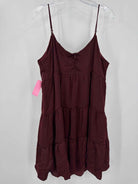 Pre-Owned As U Wish Purple Size Large Short Sleeveless Dress | True Fashionistas.