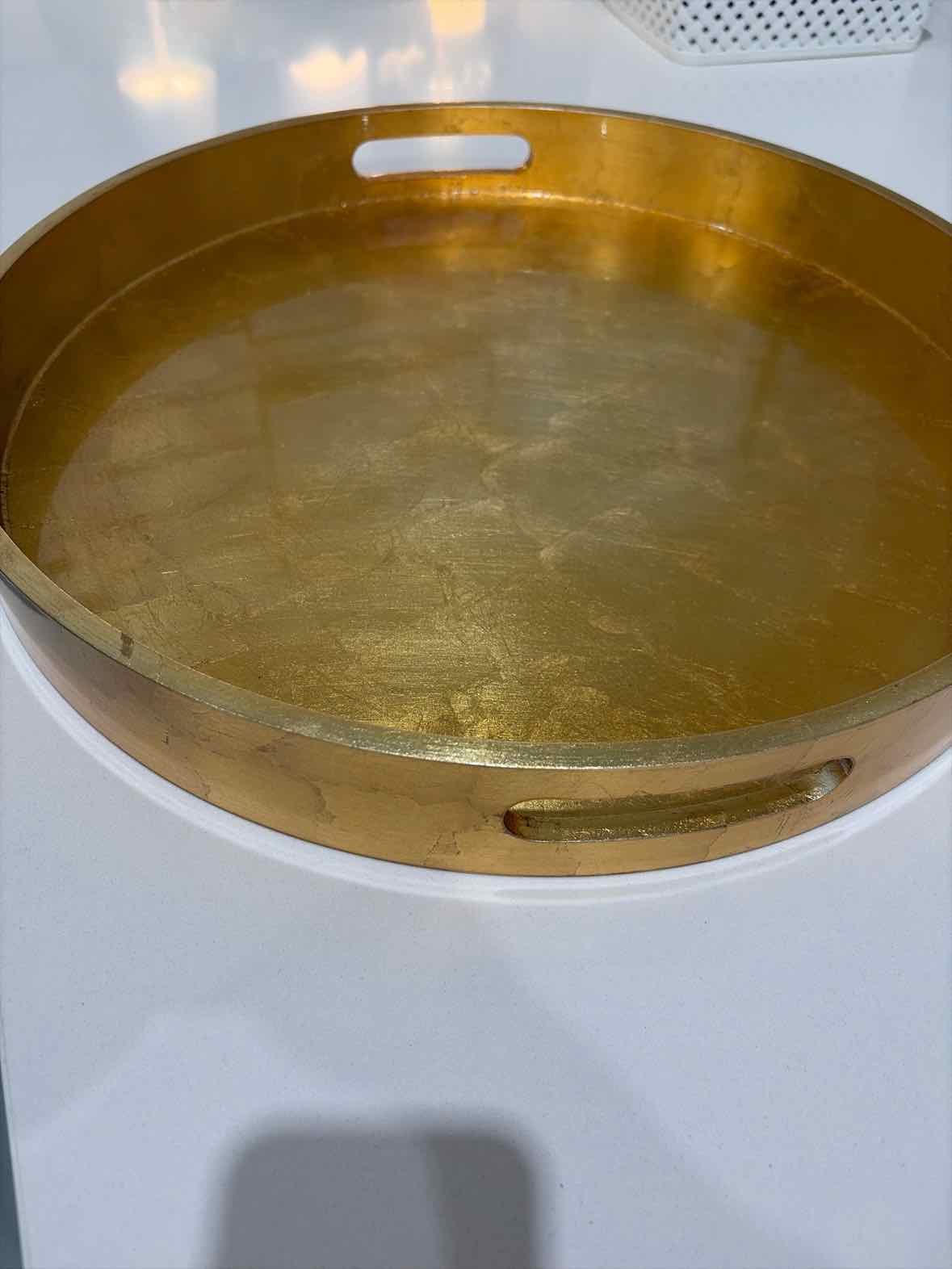 West Elm Gold Tray | True Fashionistas.