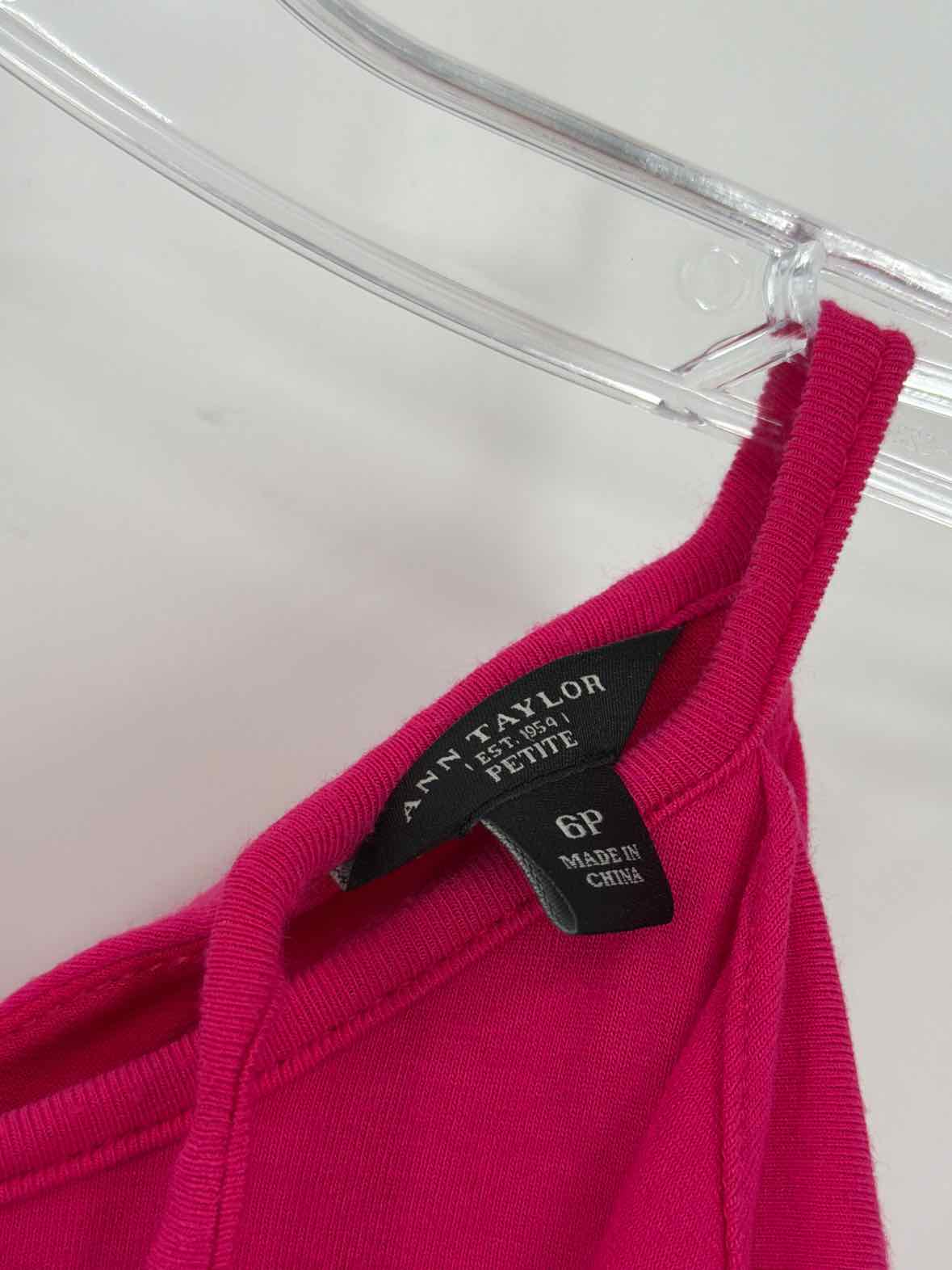 Pre-Owned Ann Taylor Pink Size 6 Short Sleeveless Dress | True Fashionistas.