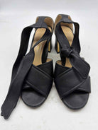 Pre-Owned Marion Parke Black Size 6.5 Strappy Heels | True Fashionistas.