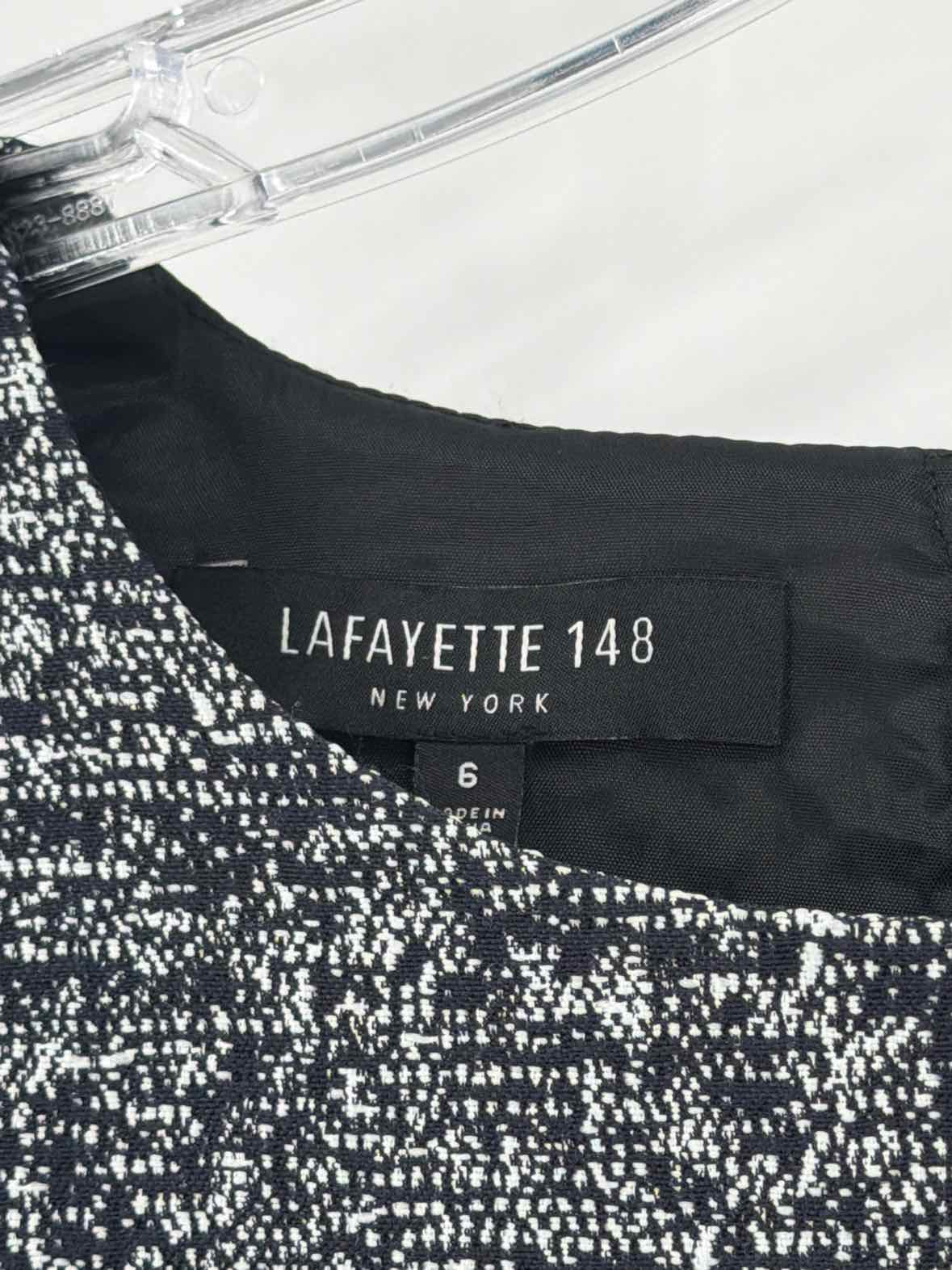 Pre-Owned Lafayette 148 Black Size 6 Short Sleeveless Dress | True Fashionistas.