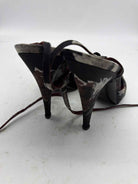 Pre-Owned Prada Black Size 8 Strappy Heels | True Fashionistas.