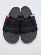 Pre-Owned Hunter Black Size 9 Slide Heels | True Fashionistas.