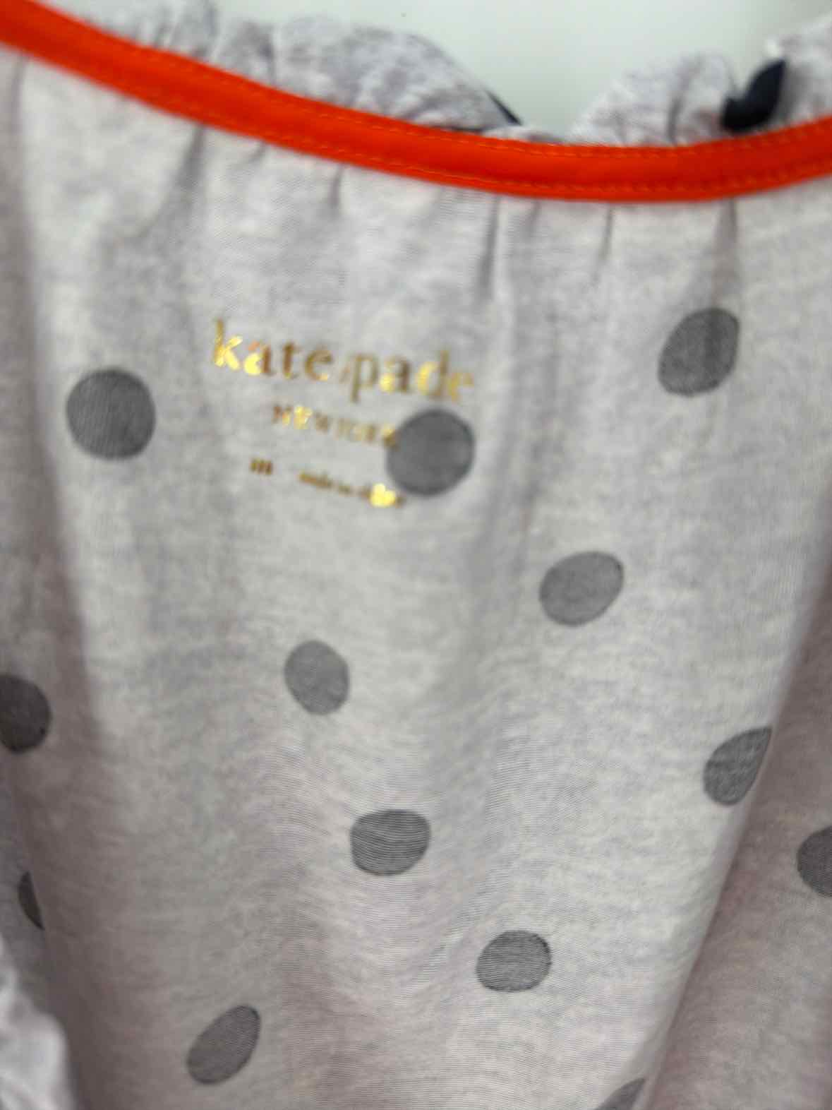 Pre-Owned Kate Spade Grey Size Medium Pajama Top | True Fashionistas.