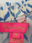 Pre-Owned Lilly Pulitzer Blue Size Medium Long Sleeve Blouse | True Fashionistas.