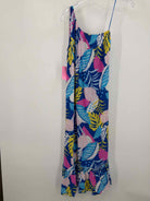 Pre-Owned Goa by Japna Blue Size Small Coverup | True Fashionistas.