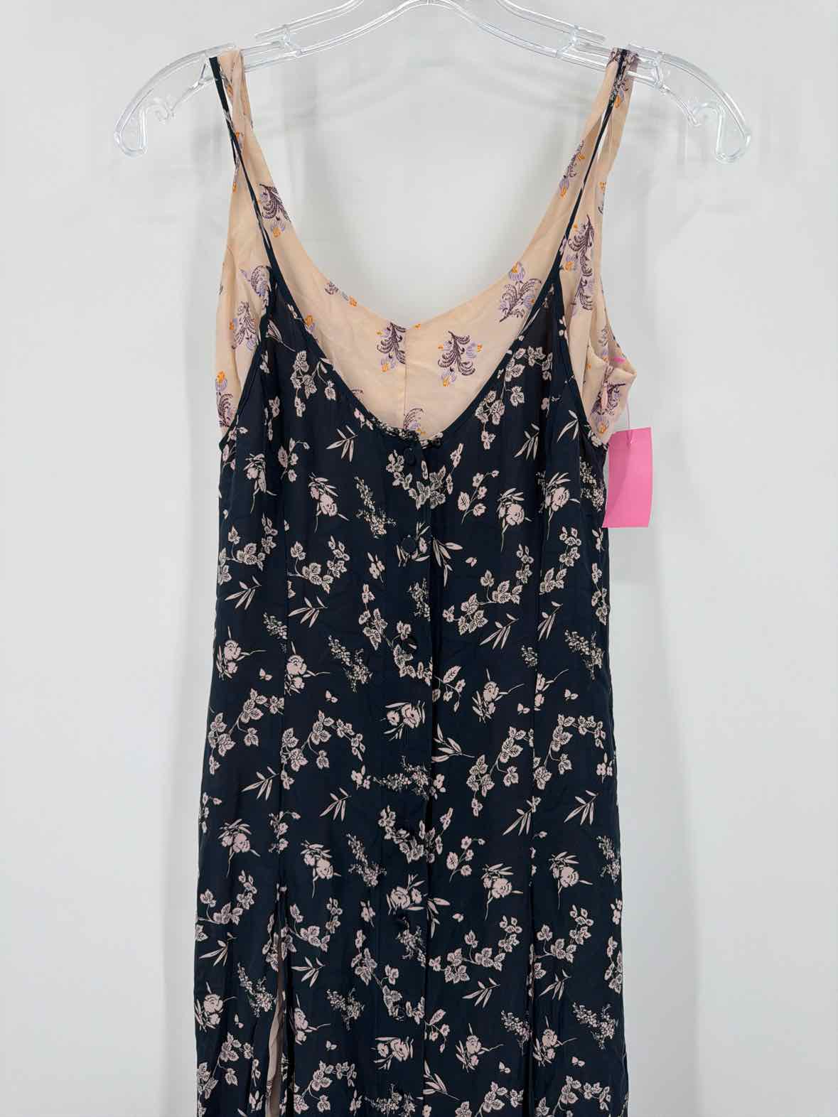 Pre-Owned Cinq a Sept Navy Size 00 Long Sleeveless Dress | True Fashionistas.