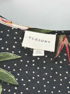 Pre-Owned Pleione Black Size XL Blouse | True Fashionistas.