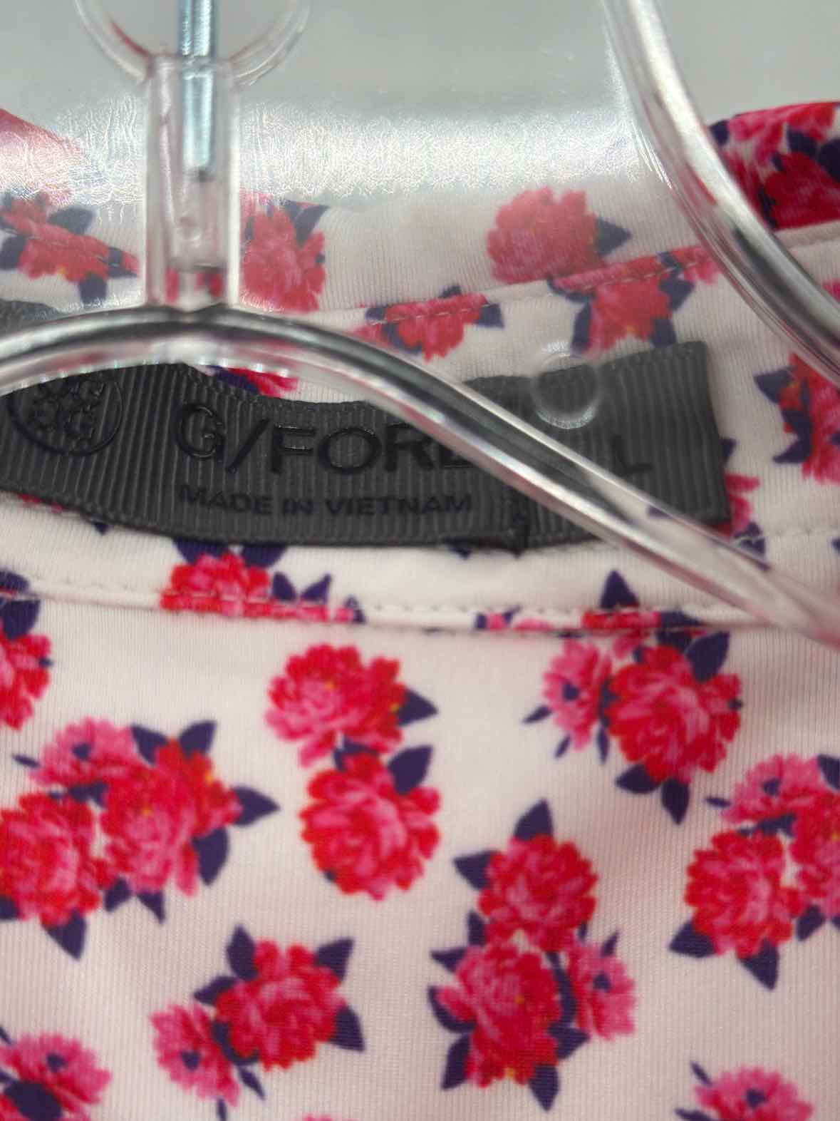 Pre-Owned G Fore Pink Large Men's Short Sleeve Shirt | True Fashionistas.