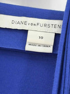 Pre-Owned Diane Von Furstenberg Purple Size 10 Wrap Short Long Sleeve Dress | True Fashionistas.