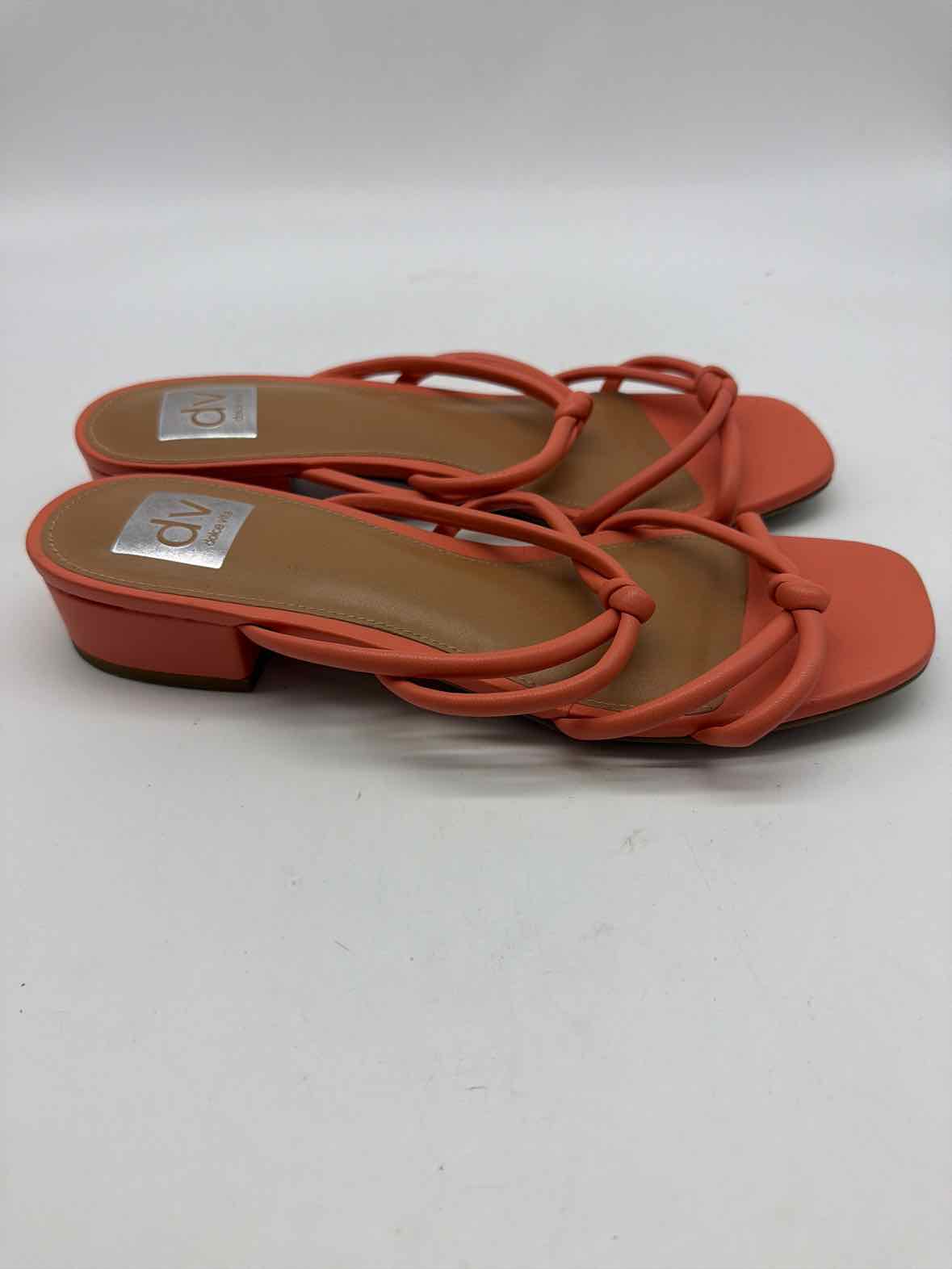 Pre-Owned Dolce Vita Orange Size 9 Mule Heels | True Fashionistas.