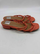 Pre-Owned Dolce Vita Orange Size 9 Mule Heels | True Fashionistas.