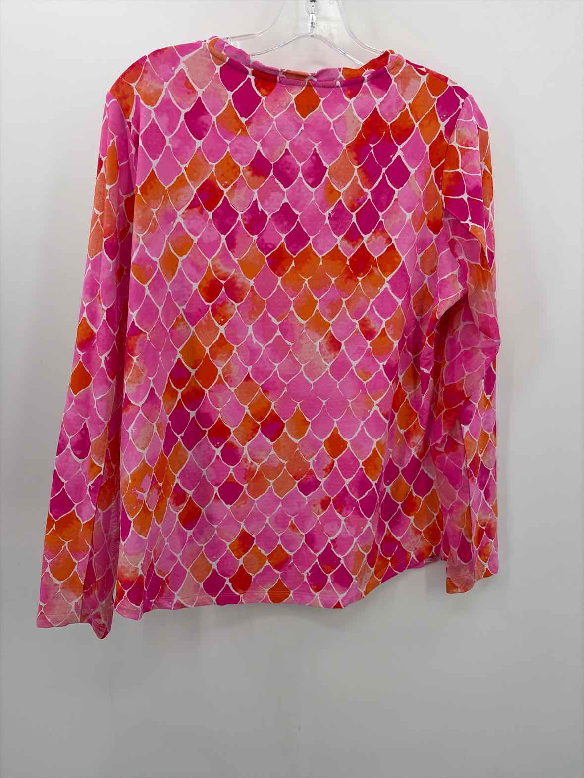 Ibkul Pink Size Large Athletic Long Sleeve | True Fashionistas.