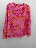 Ibkul Pink Size Large Athletic Long Sleeve | True Fashionistas.