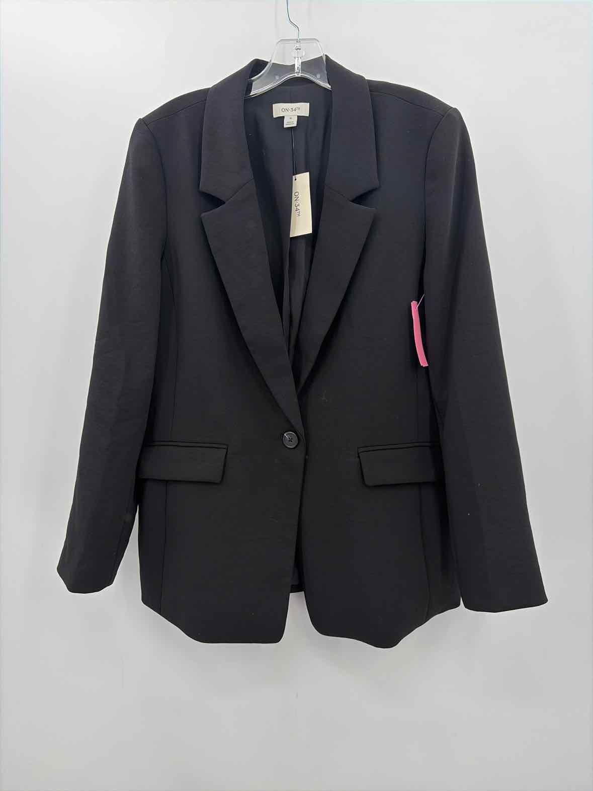 On 34th Black Size Medium Blazer | True Fashionistas.