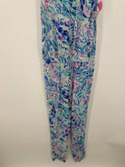 Pre-Owned Lilly Pulitzer Blue Size Small Sleeveless Jumpsuit | True Fashionistas.