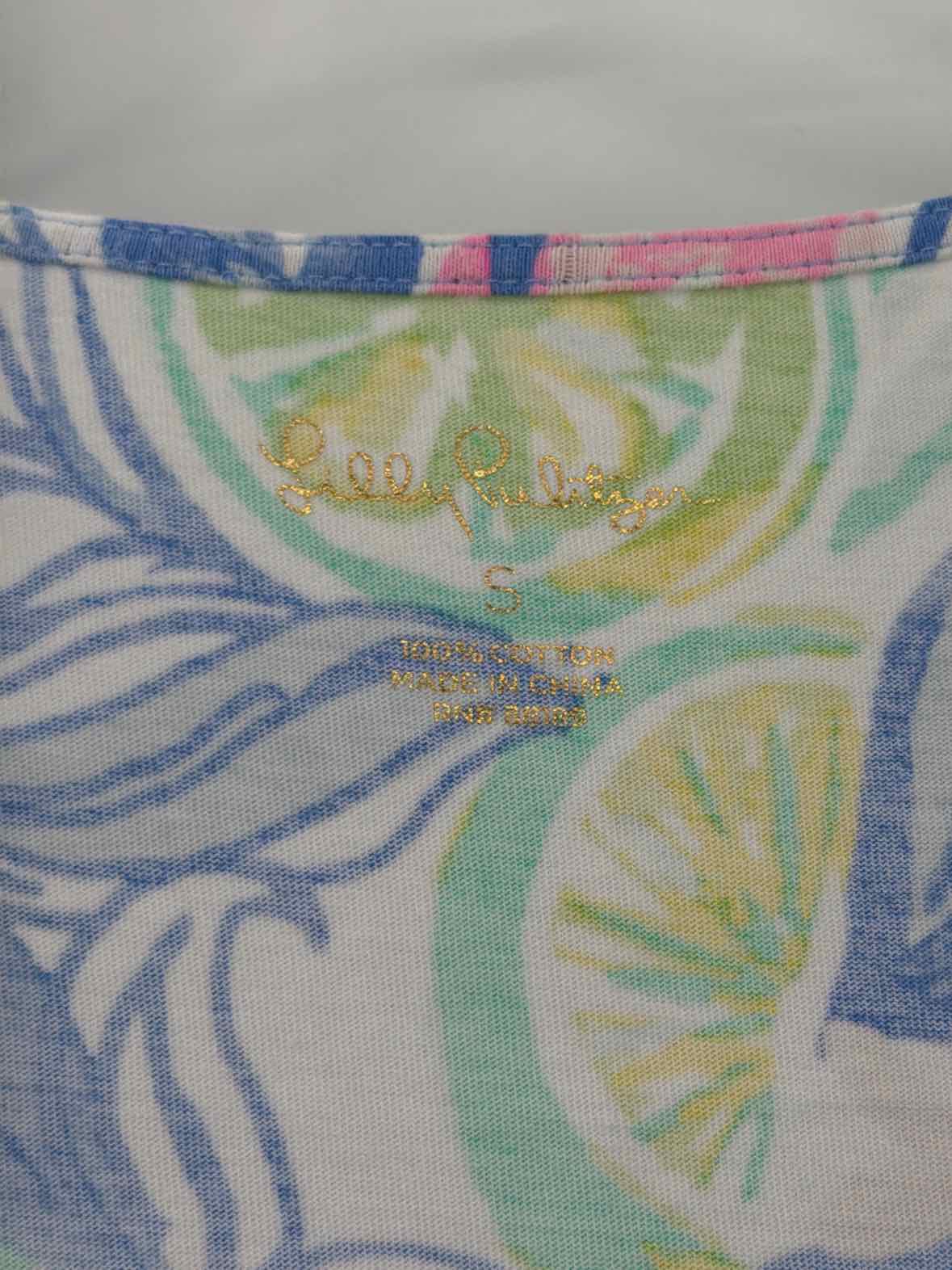 Pre-Owned Lilly Pulitzer Blue Size Small Short Sleeveless Dress | True Fashionistas.