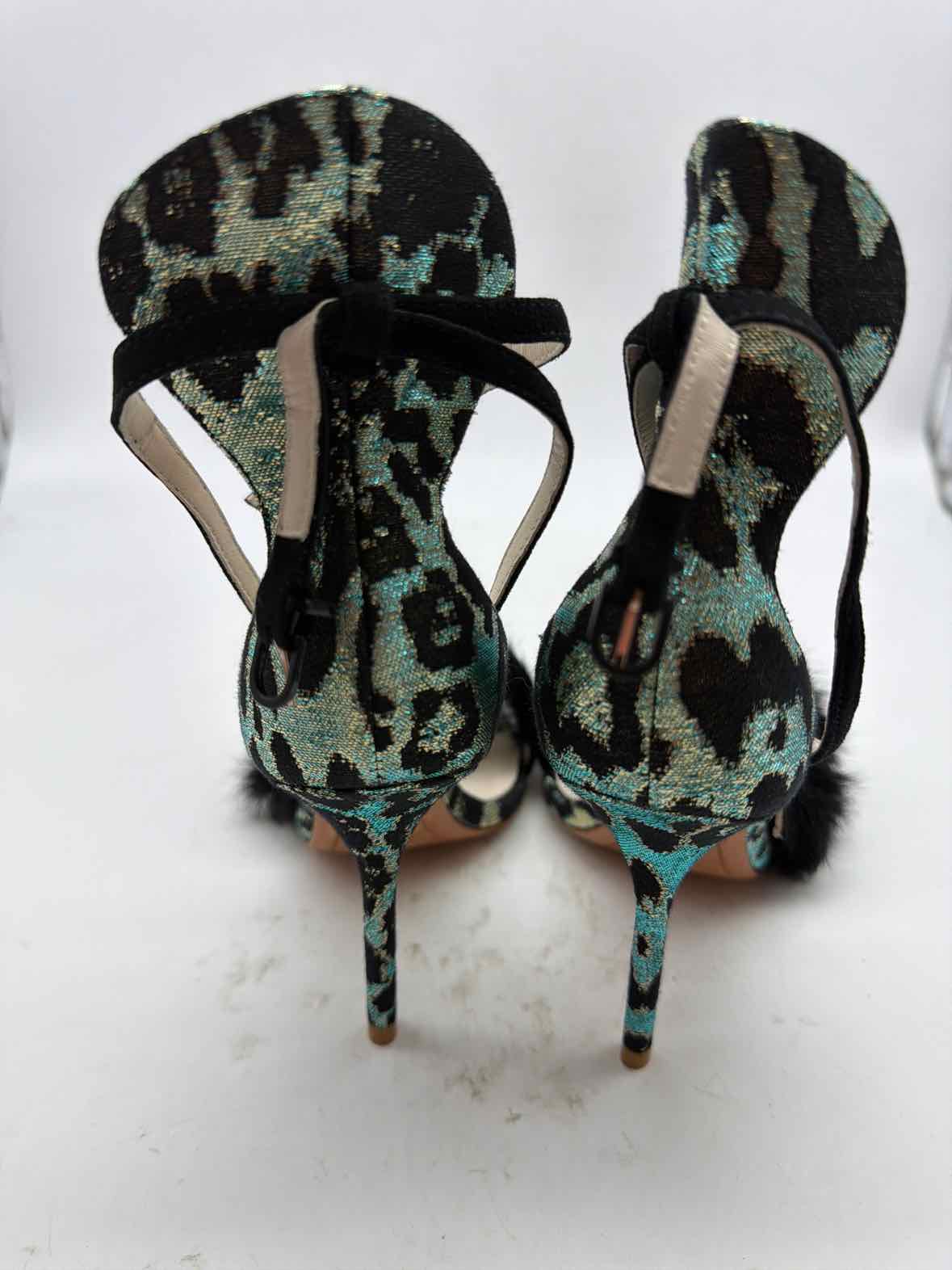 Pre-Owned Sophia Webster Black Size 6 Ankle Strap Heels | True Fashionistas.
