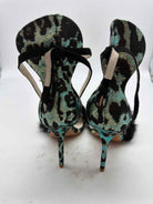Pre-Owned Sophia Webster Black Size 6 Ankle Strap Heels | True Fashionistas.