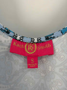 Pre-Owned Kaeli Smith Blue Size Small Short Short Sleeve Dress | True Fashionistas.