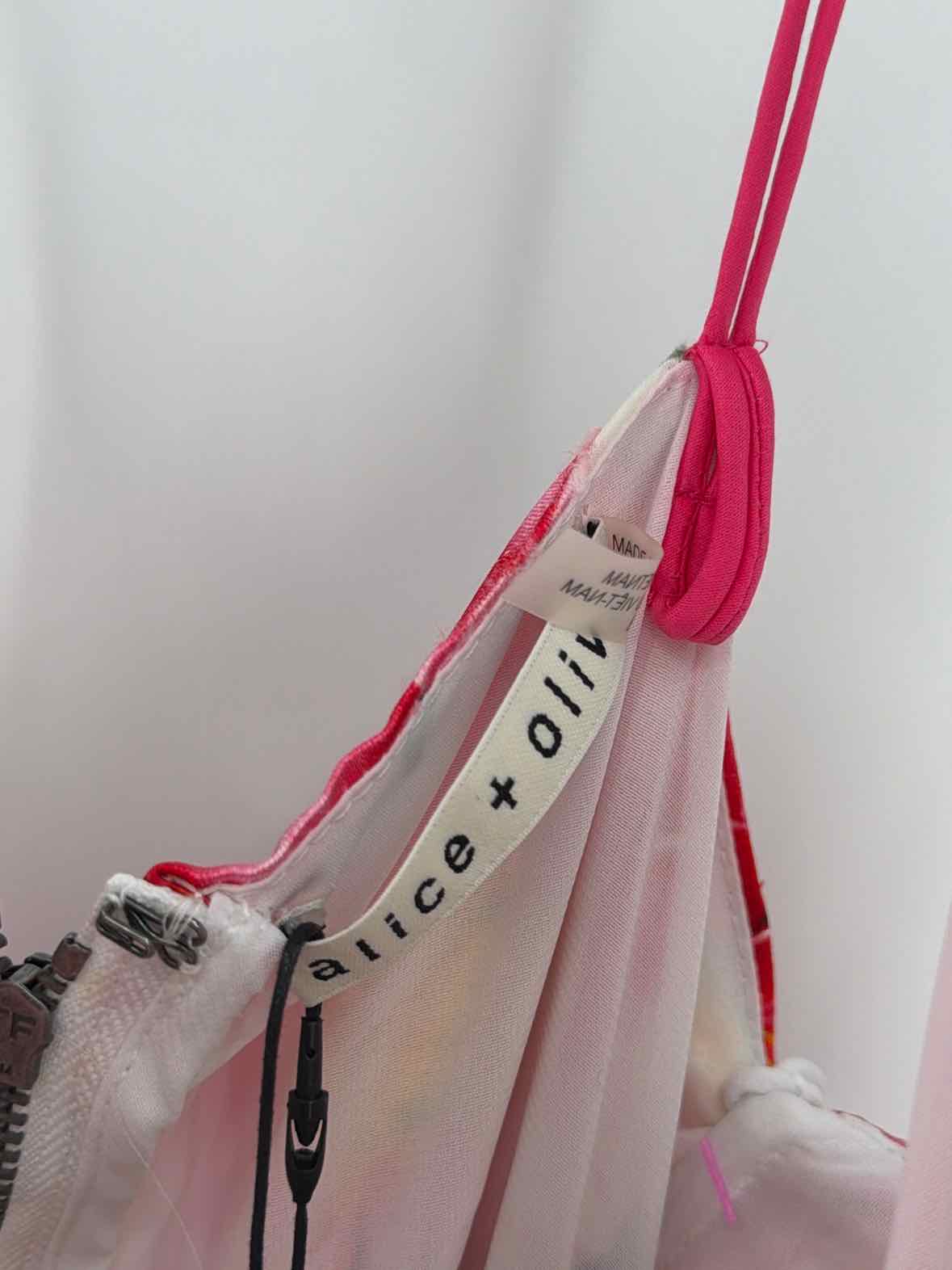 Pre-Owned Alice + Olivia Pink Size 8 Long Sleeveless Dress | True Fashionistas.