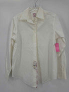 Pre-Owned Brooks Brothers White Size 6 Button Down | True Fashionistas.