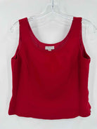 Pre-Owned Tahari Red Size 8 Tank Top | True Fashionistas.
