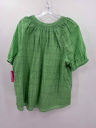 Crown & Ivy Green Size 2X Blouse | True Fashionistas.