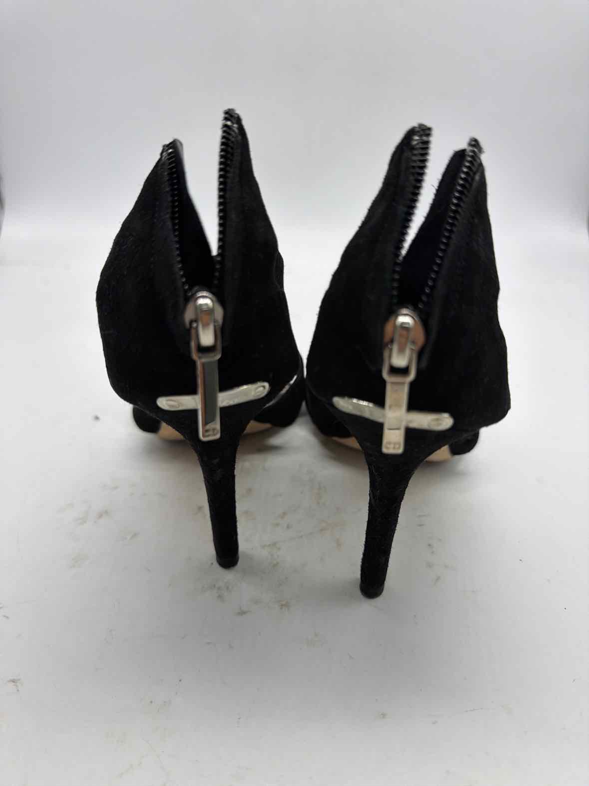 Pre-Owned Christian Dior Black Size 38 Strappy Heels | True Fashionistas.